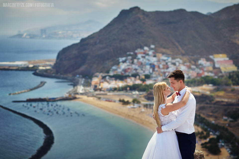 Wyspy Kanaryjskie podróż poślubna Sesja ślubna na Teneryfie | Wyspy Kanaryjskie podróż poślubna